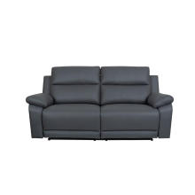 Faux Leather Double Recliner Sofa Reclining Couch